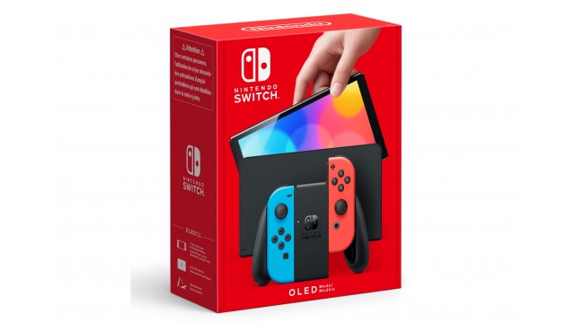 Nintendo Switch OLED (Neon Blue/Red Joy-Con)