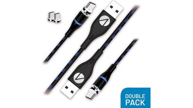 Καλώδια PS5 Stealth: Twin Magnetic Play & Charge USB-C 2x3m