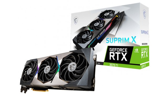 MSI GeForce RTX 3070 Ti Suprim X 8GB